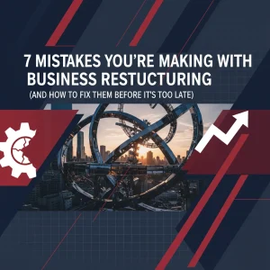 7 Mistakes You’re Making with Business Restructuring (and How to Fix Them Before It’s Too Late)