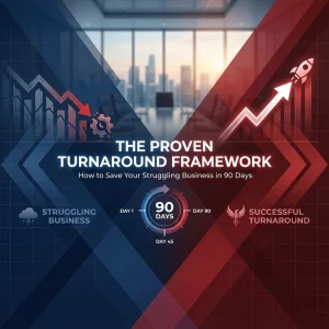 The Proven Turnaround Framework: How to Save Your Struggling Business in 90 Days